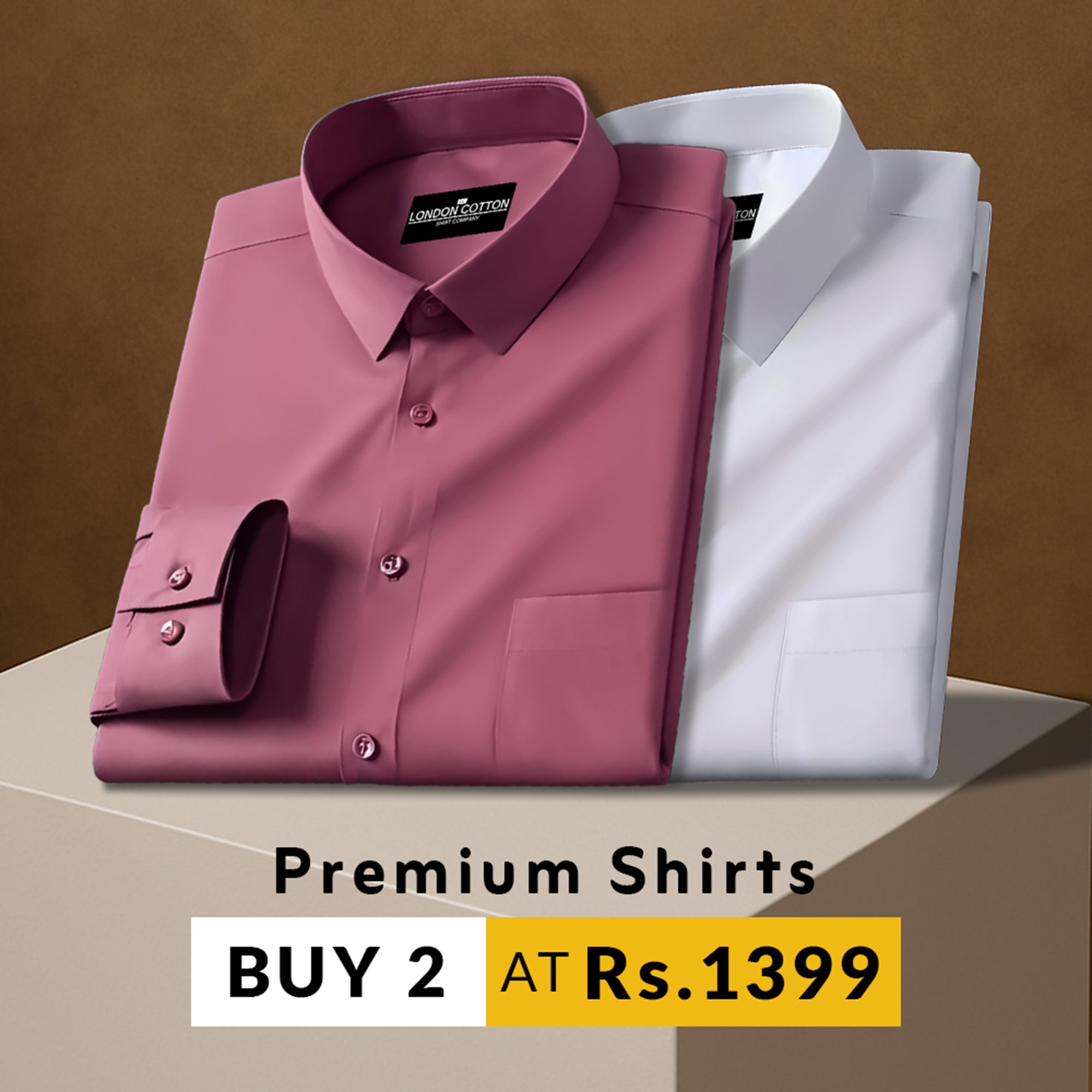 Premium Cotton Solid Shirt for Man (New Pista)