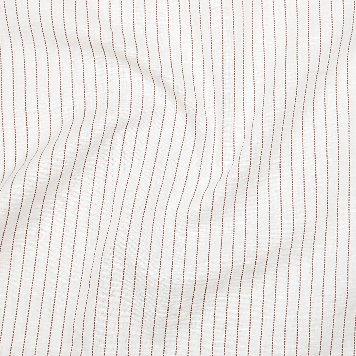 Fine Black & Fine Maroon Pinstripe Linen Shirts