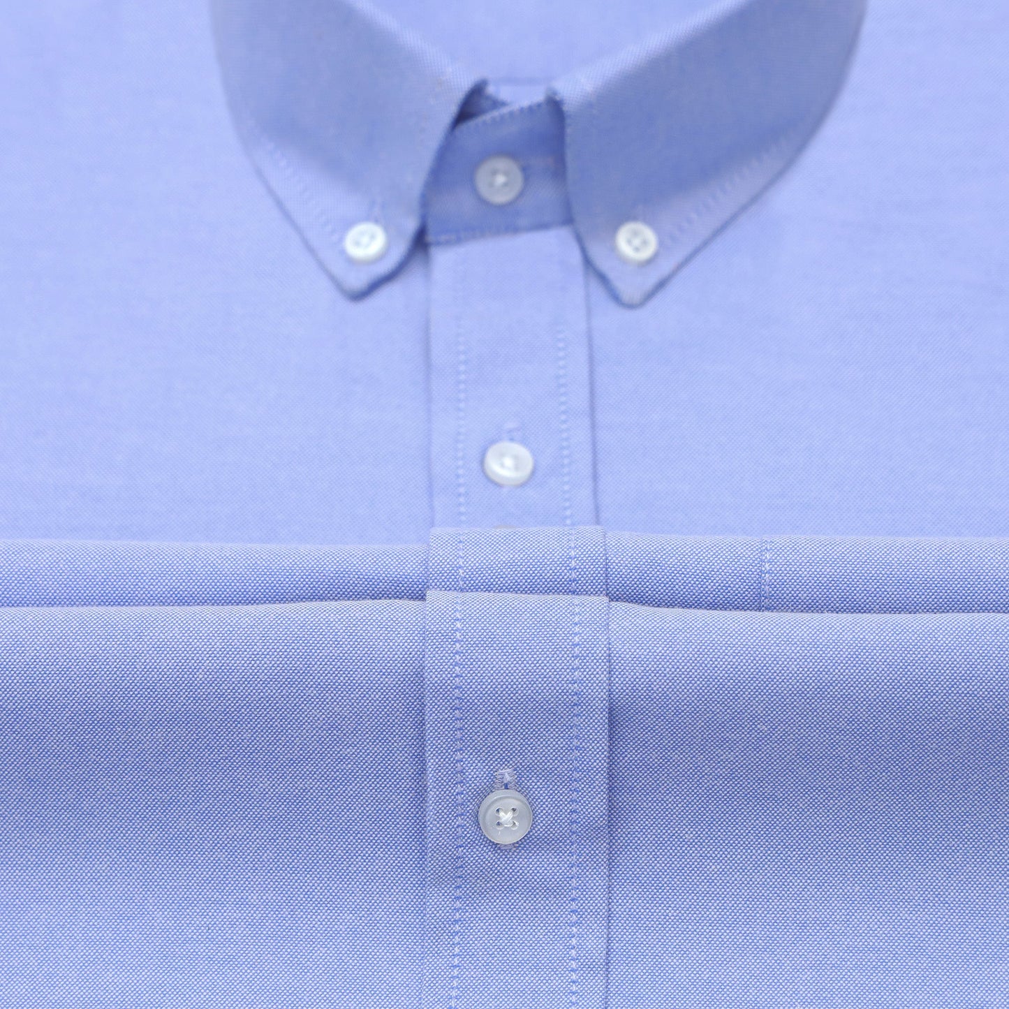 Pack of 2 Oxford Cotton Shirt For Men (Dark Grey & Denim Blue)