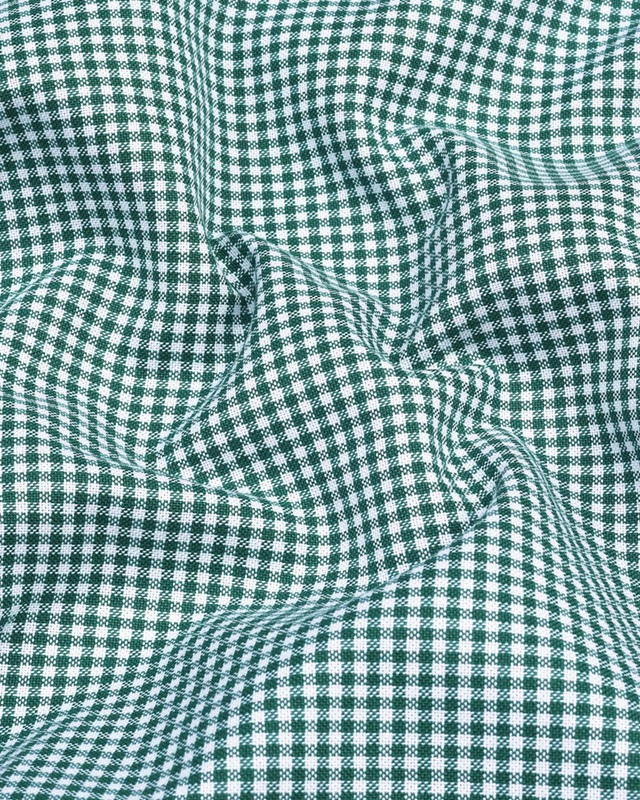 Green Check Oxford Premium Cotton Shirt For Men