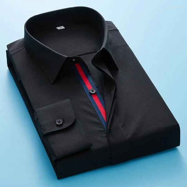 LC Black Designer Casual Cotton Shirt for Man