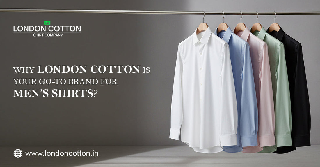 Why London Cotton Is Your Go-To Brand for Men’s Shirts