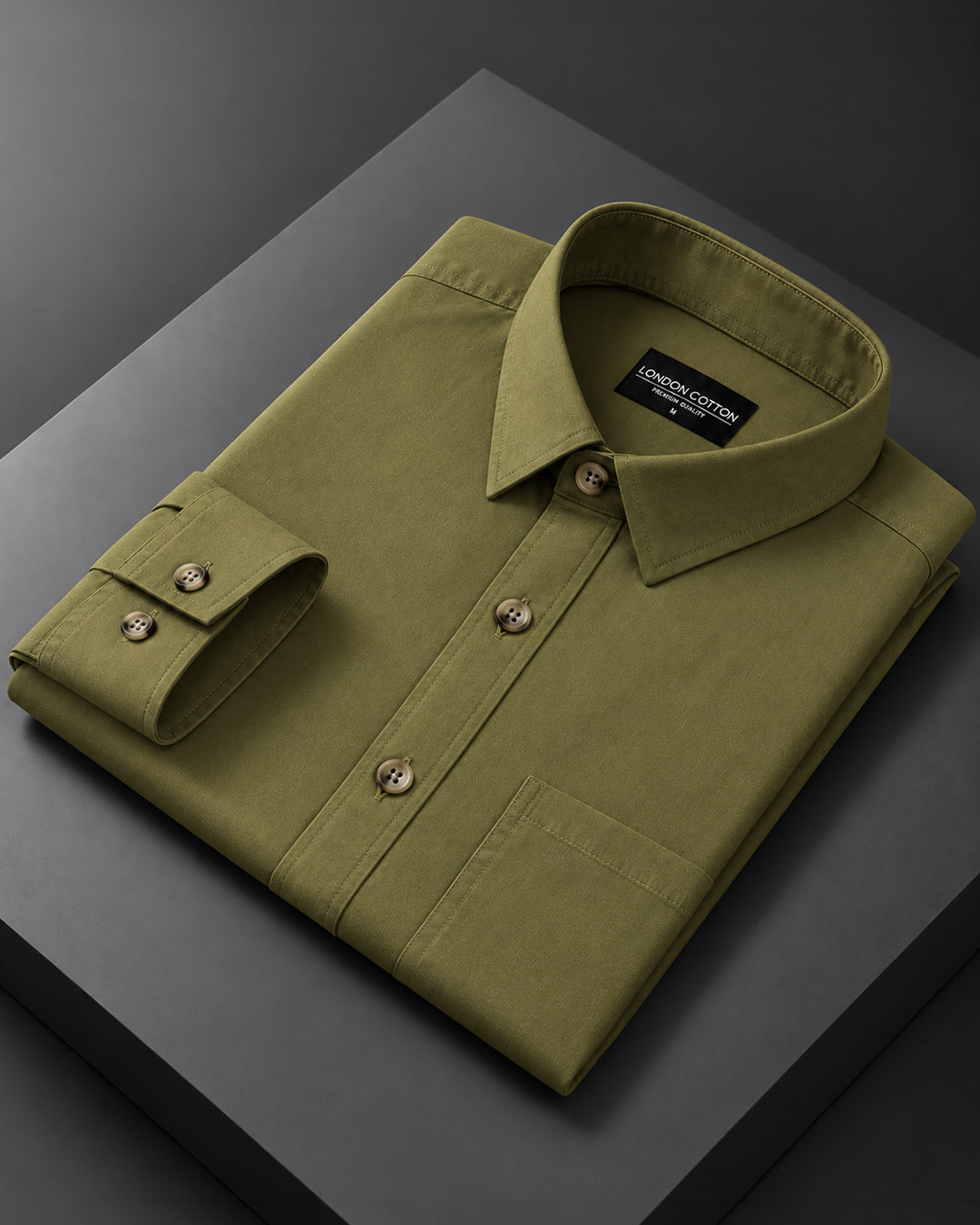 Classic Olive Cargo Shirt