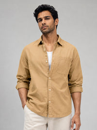 Cargo Urban Style Cream Shirt