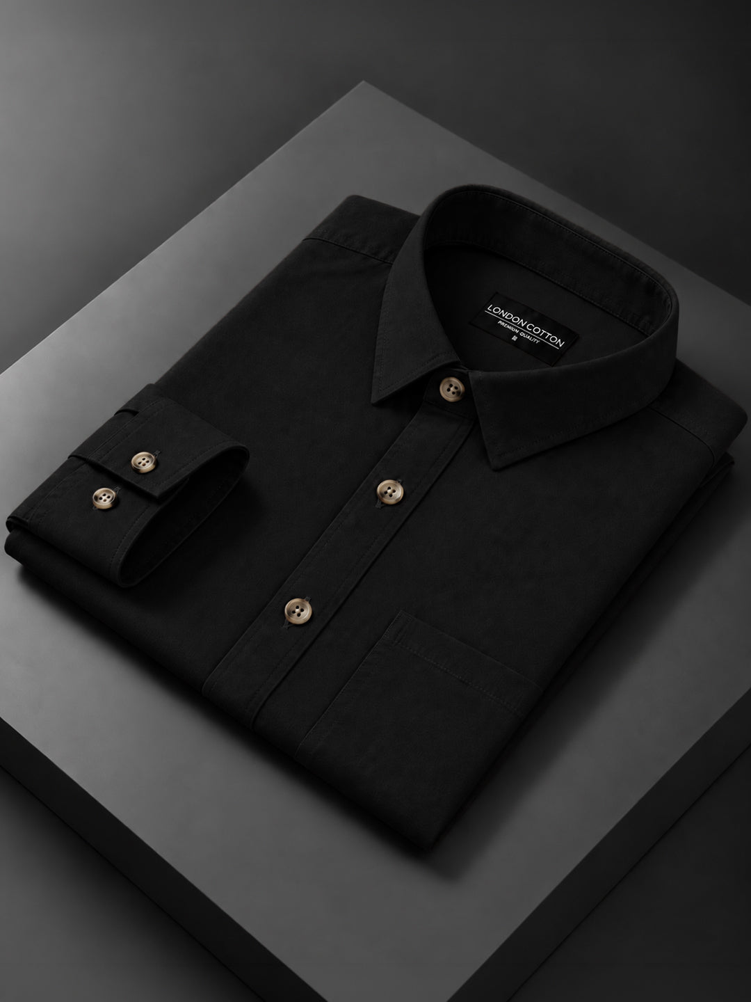 Classic Black Cargo Shirt