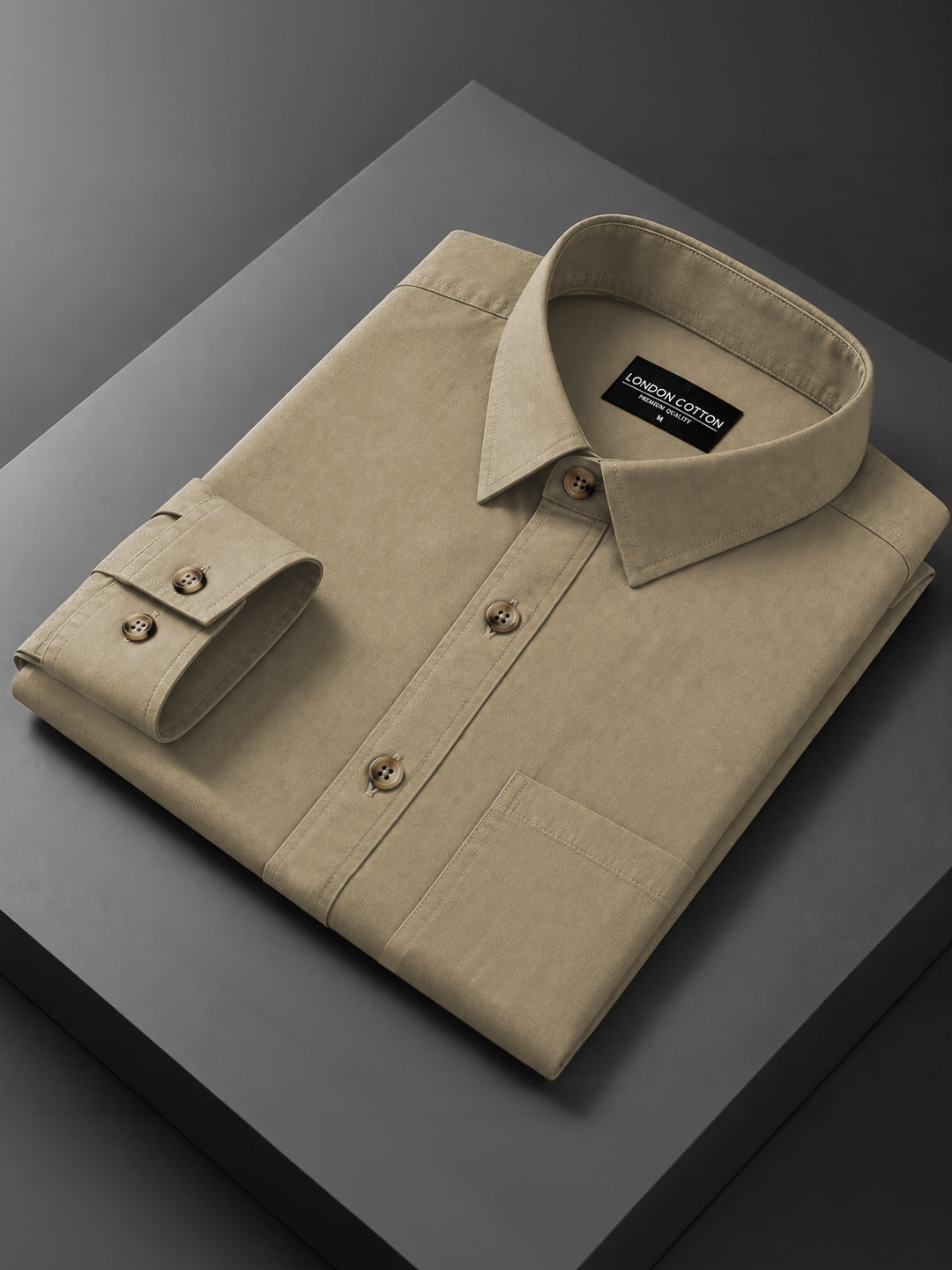 Classic Beige Cargo Shirt