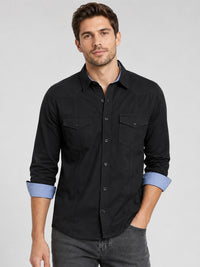 Pack Of 2 Cargo Style White & Black Shirt
