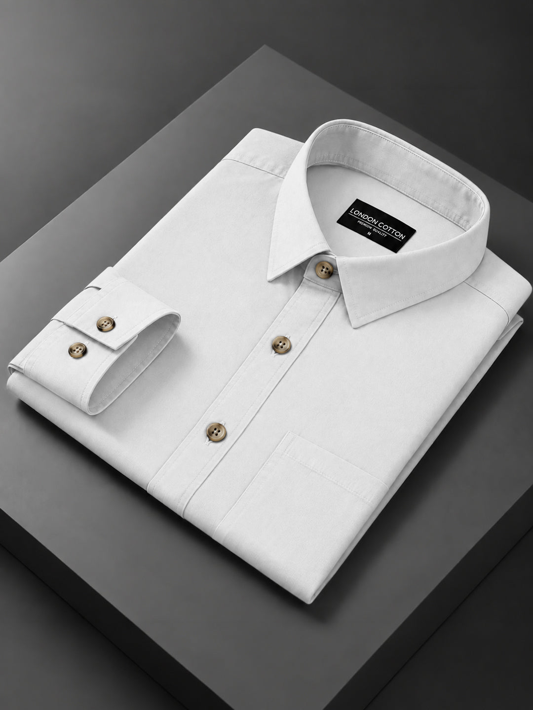 Classic White Cargo Shirt