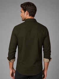 Cargo Style Bottle Green Shirt