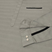 Urban Fit Olive Short Linen Kurta For Men