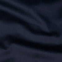 Close-up of dark blue fabric texture