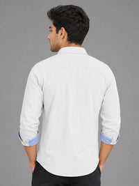 Cargo Style White Shirt