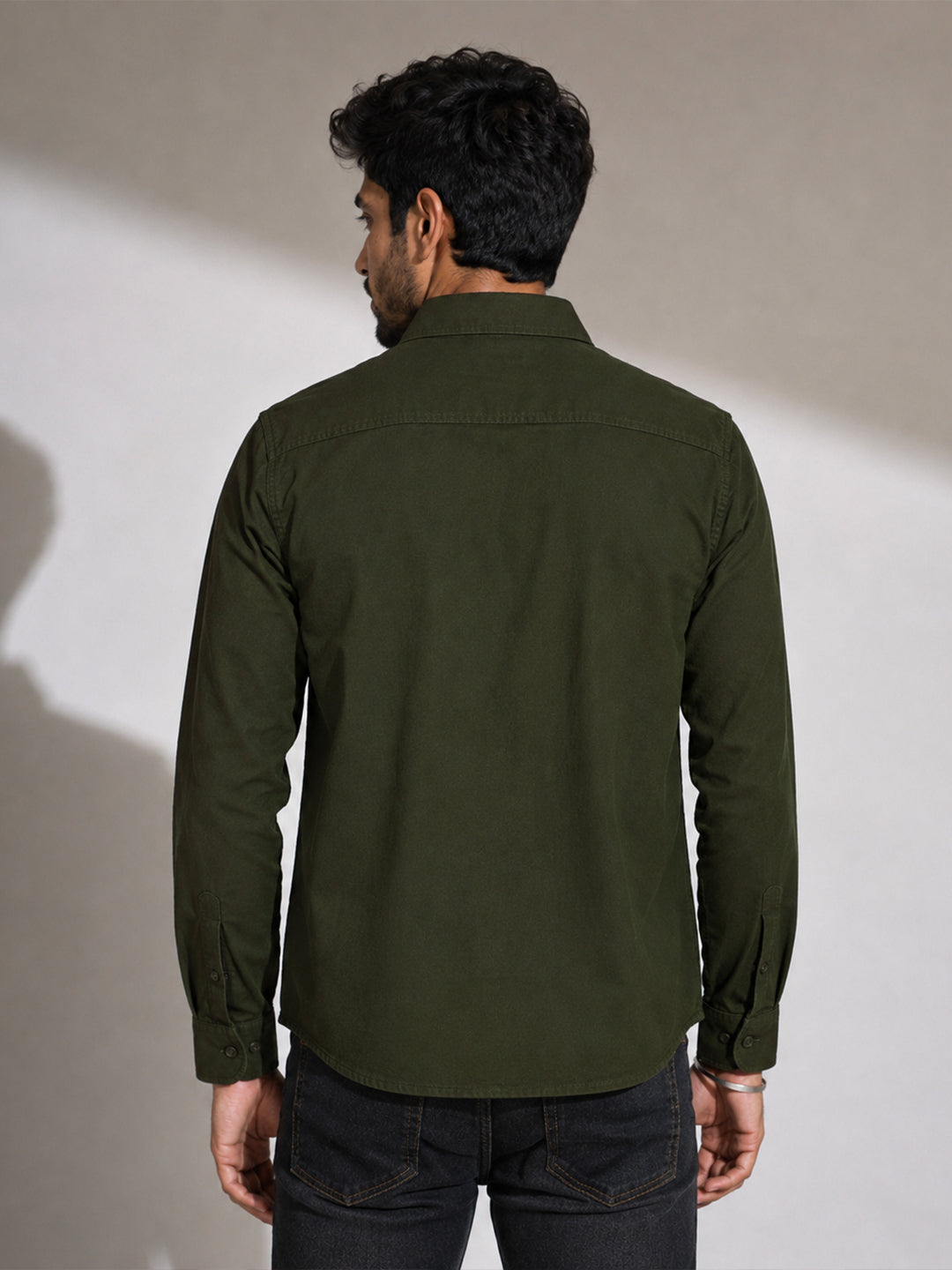 Modern Cargo Bottle Green Shirt