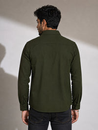 Modern Cargo Bottle Green Shirt
