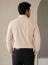 Paper Cotton Cream Shirt for Men
