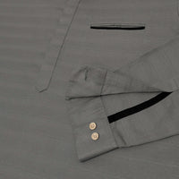 Urban Fit Grey Short Linen Kurta For Men