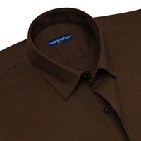 Pack of 2 Textured Linen Shirts (Mehendi & Brown)