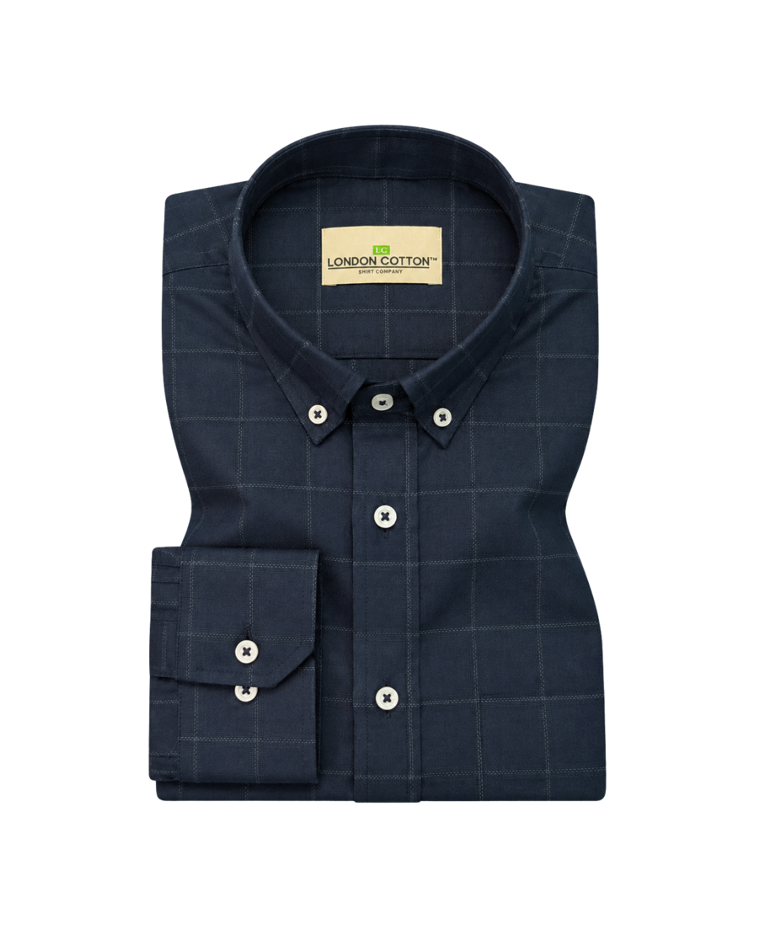 Navy Blue Signature Check