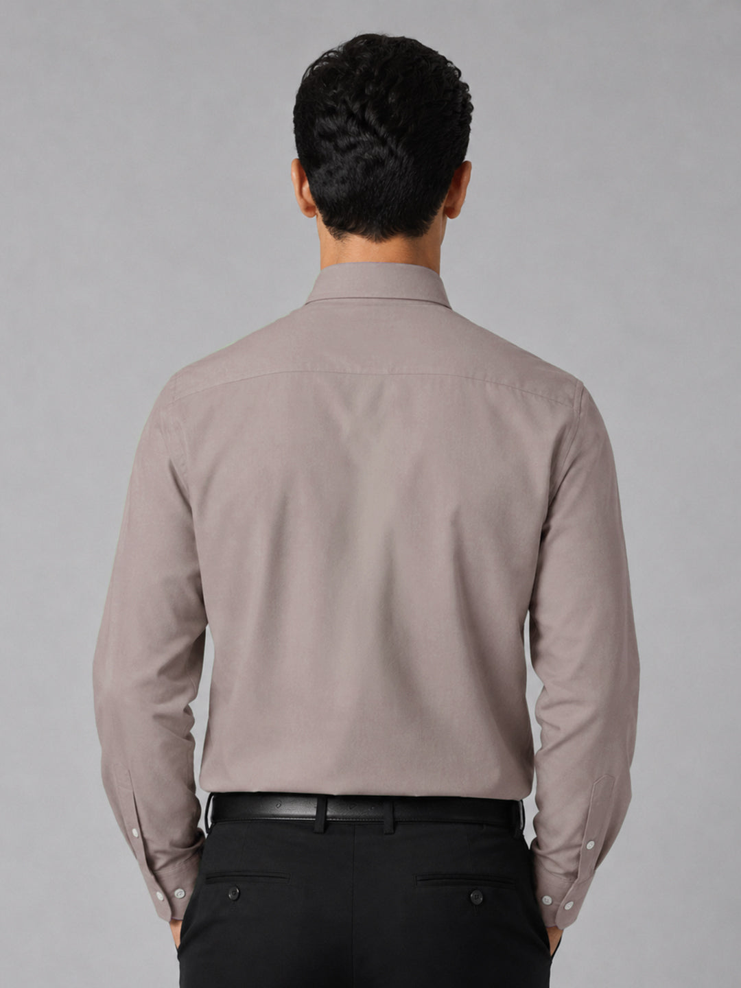 New Brown Oxford Cotton Shirt For Men