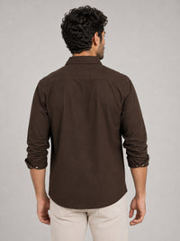 Cargo Urban Style Dark Brown Shirt