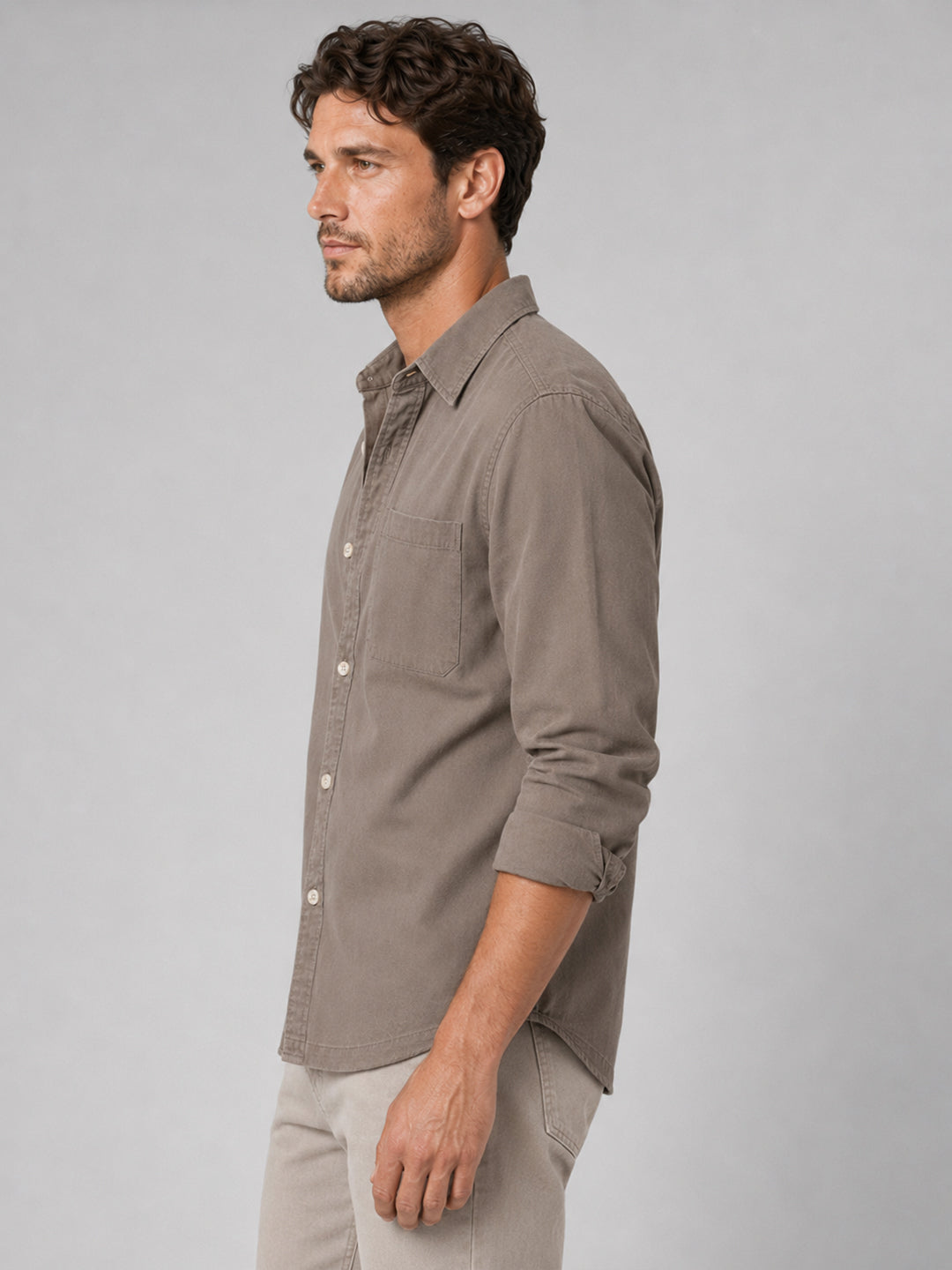 Cargo Urban Style Khaki Shirt