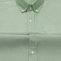 New Sea Green Oxford Cotton Shirt For Men