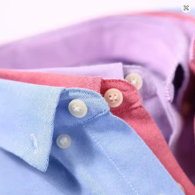 New Green Oxford Cotton Shirt For Men