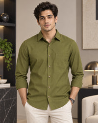 Classic Olive Cargo Shirt