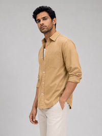 Cargo Urban Style Cream Shirt