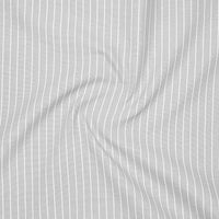Grey Small Pinstripe Oxford Shirt For Men