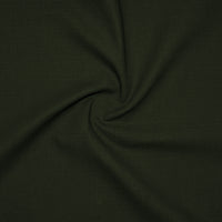 Bottle Green Textured Linen Shirt For Men