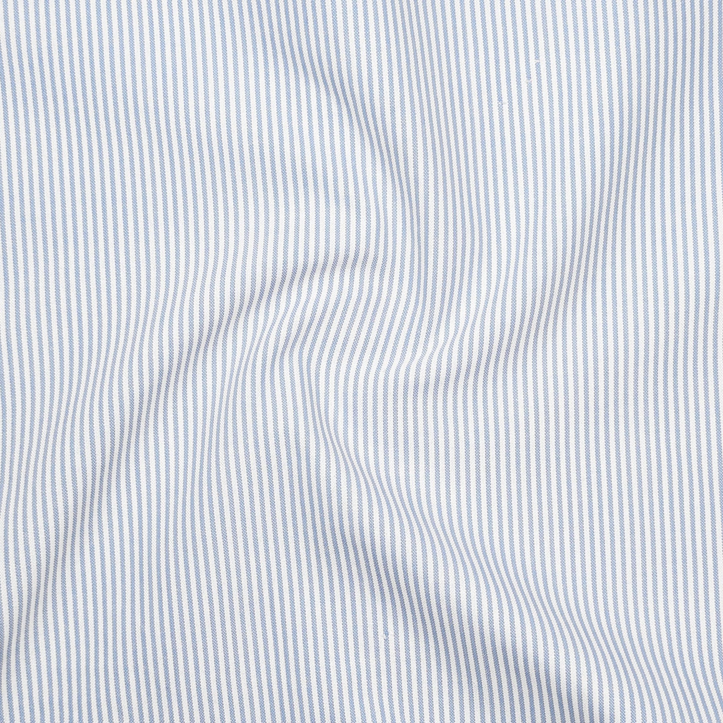 Bold Blue Pinstripe Oxford Shirt For Men
