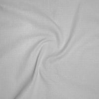 Silver Textured Linen Shirt For Men