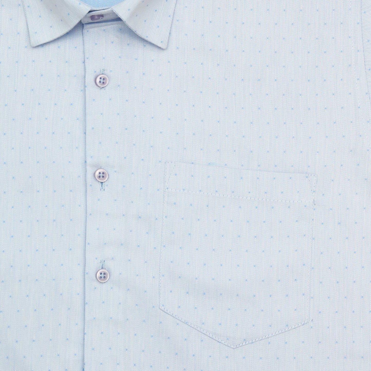 Glaciar Blue Party Wear Shirt for Men