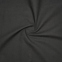 Dark Grey Textured Linen Shirt For Men