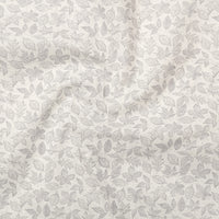White Lavender Abstract Linen Shirt For Men