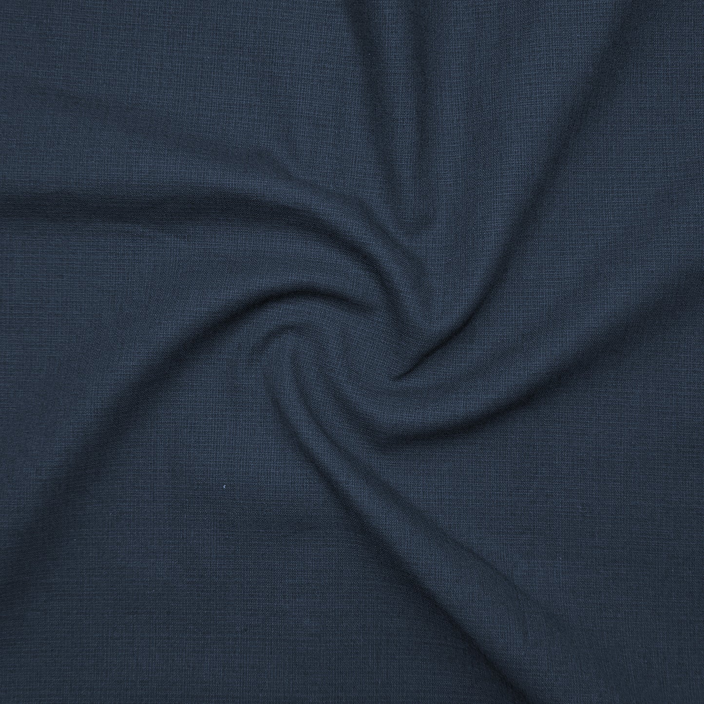 Royal Blue Textured Linen Shirt For Men