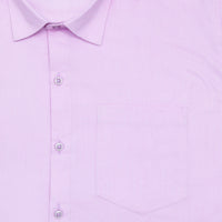 Lilac Glow Party Wear Shirt for Men
