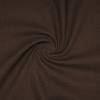 Brown Textured Linen Shirt For Men
