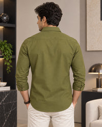 Classic Olive Cargo Shirt