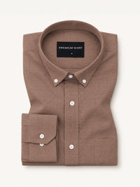 Khaki Linen Shirt For Men