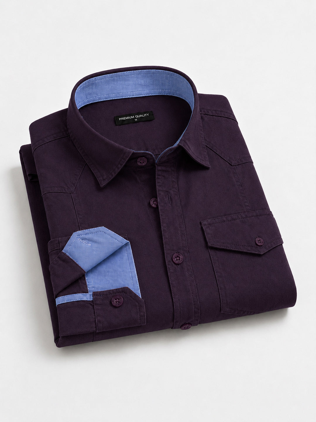 Cargo Style Wine Shirt