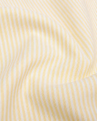 Lemon Stripe Oxford Shirt For Men