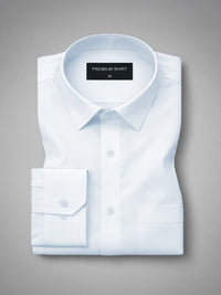 Paper Cotton Light Blue Shirt for Men
