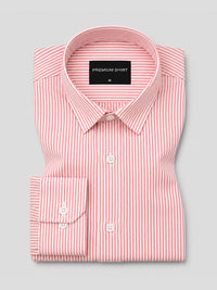 Bold Red & Mint Green Oxford Pack of 2 Shirts For Men