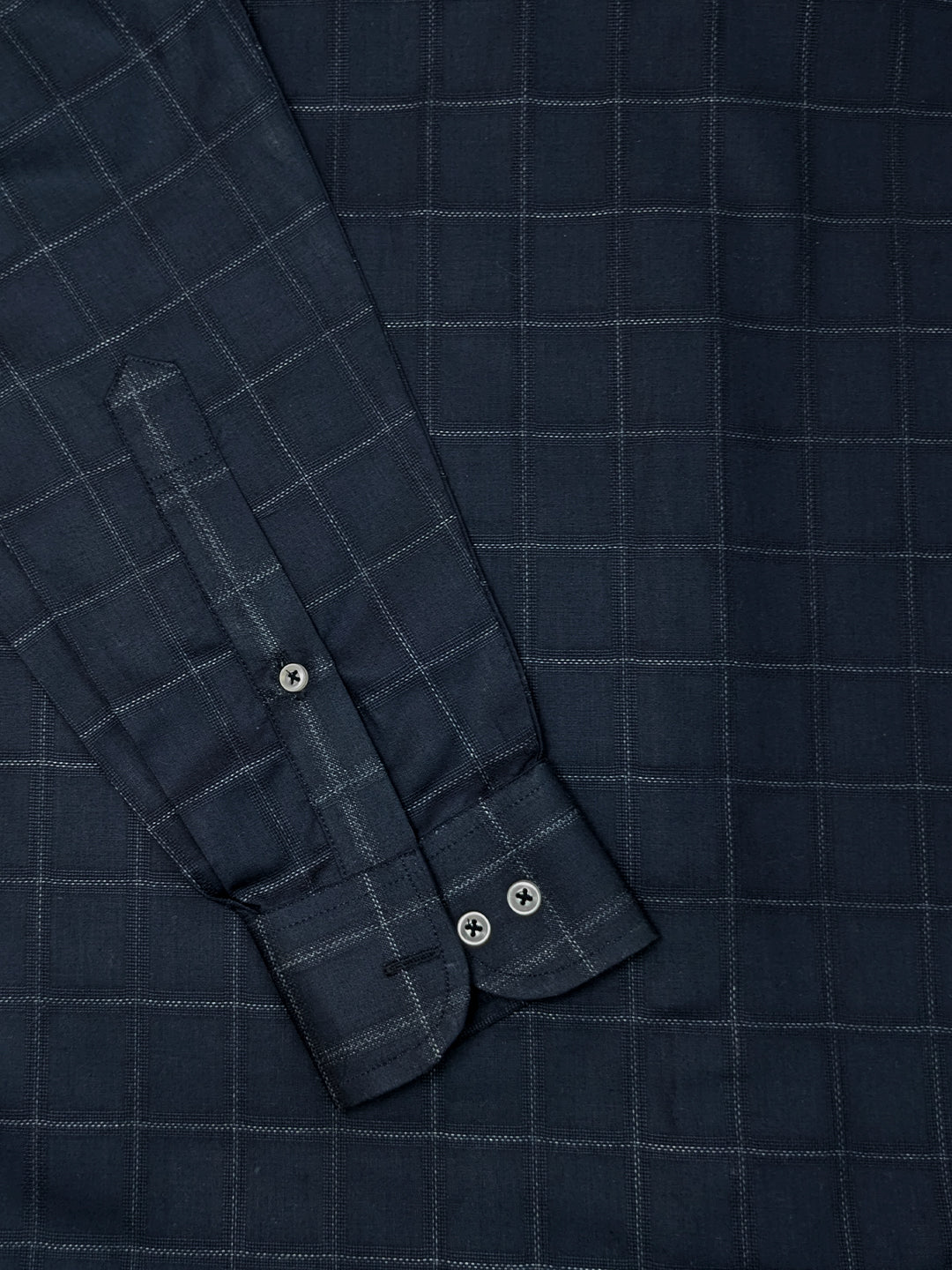 Navy Blue Signature Check