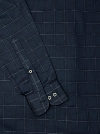 Navy Blue Signature Check