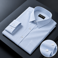 Oxford Cotton Sky Blue Shirt For Men