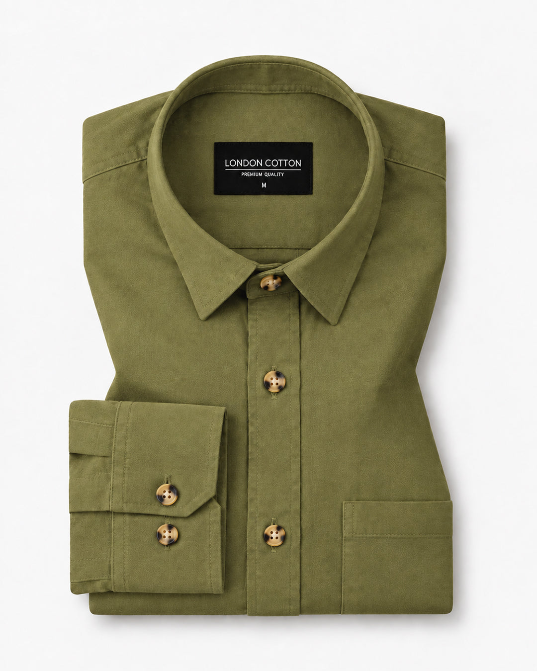 Classic Olive Cargo Shirt (Copy)