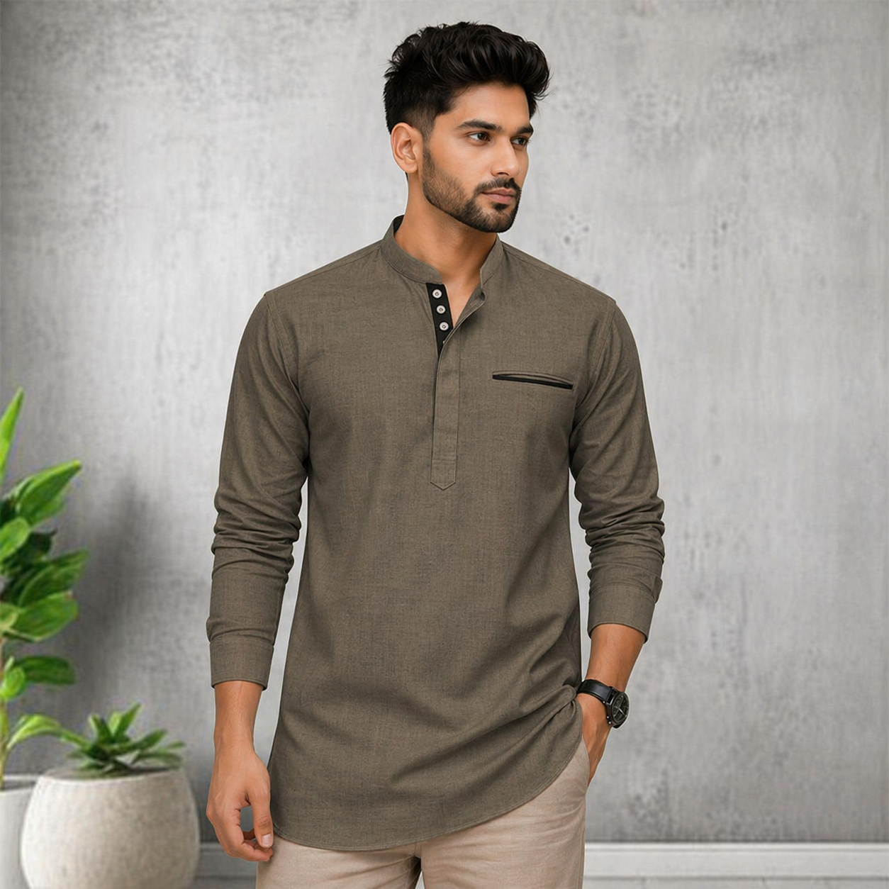 Urban Fit Deep Olive Short 